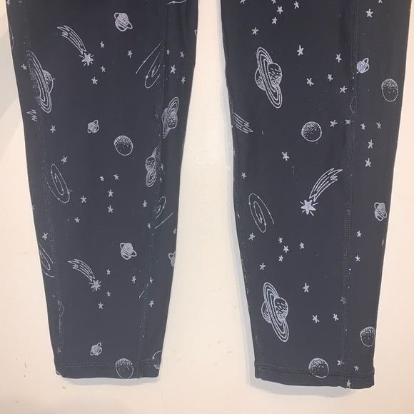 Torrid 'Space Jam' Black Active Leggings Size 2 - Picture 5 of 8